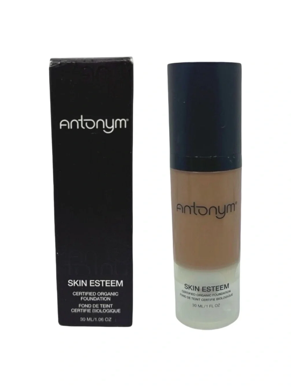 Antonym Skin Esteem Certified Organic Foundation - 30 ml / 1.06 fl oz - Dark